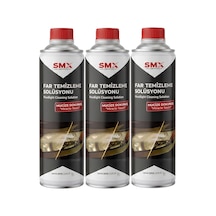 Buharlı Far Temizleme Solüsyonu 650 Ml 3 Adet