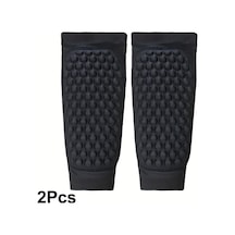 Globalbloom Siyah Yxl Futbol Baldır Kompresyon Kollukları - Koşu Beyzbol Basketbol