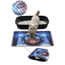 Kedi Kumu Paspası Kedi Tuvaleti Paspası Dijital Baskılı 40 x 60 CM