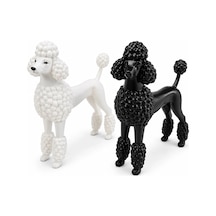 Dekoratif Kaniş Köpek Biblosu Polyester Masa Üstü Obje Alk5305