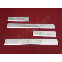 Db Chrome Renault Megane 2 Krom Kapı Eşiği 2004-2010 4 Parça P.Çe (431422674)