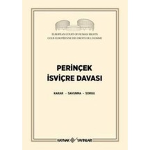Perinçek İsviçre Davası- Kaynak Yayınları