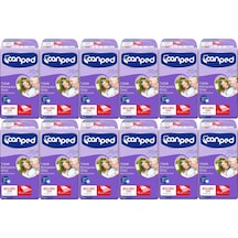 Canped Hasta Yatak Koruyucu Örtü Extra 80 180cm Xl 120 Adet