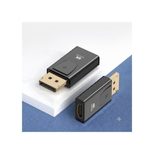 4k Displayport To Hdmı Görüntü Dönüştürücü - Displayport Erkek'ten Hdmı Dişi'ye Mini Adaptör Soket-jl-d1021k