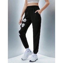 Coolane Skull Print 4 Mevsim Eşofman Siyah