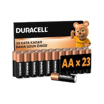 DURACELL BASIC AA Alkalin Kalem Pil (23'lü Paket) – 1,5V