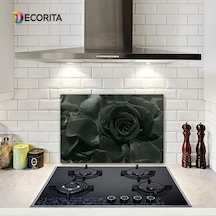 Decorıta Cam Ocak Arkası Koruyucu | Karagül Desen