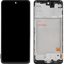 Samsung Galaxy M31s - Sm-m317 Uyumlu Lcd Ekran Dokunmatik Servis Çıtalı