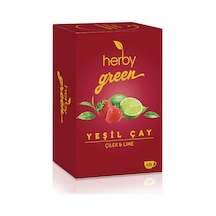 Herby Yeşil Çay Çilek & Lime 18'li 27 G 4'li Avantaj Paketi Mıchu