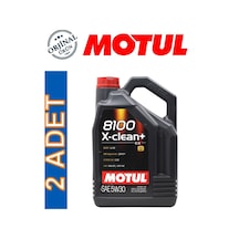 Motul 8100 X-Clean+ C3 Sae 5W-30 Motor Yağı 2 x 5 L
