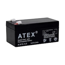 Atex Ax12-3.2 12v 3.2ah Akü