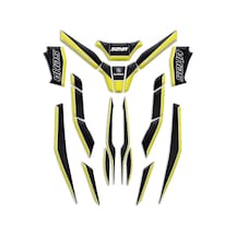 Motosıklet Kaplama Kanuni Seha Uyumlu Tank Pad Full Set 06