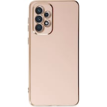 Samsung Galaxy  Uyumlu,  A73 5g Kılıf Volet Silikon - Pembe