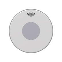 Remo Cs-0114-10 Controlled Sound Coated Black Dot Profesyonel - 14 İnç Trampet Derisi 10-mil Tek Katman, Efsanevi Dayanıklılık Ve Odaklanmış Tını, Sektör Standardı Ölçüler: 14 İnç Çap