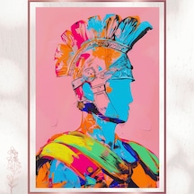 Neon Roma Askeri - Renkli Retro Pop Art Pvc Tablo
