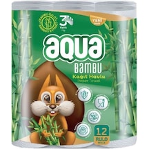 Aqua Bambu 3 Katlı Kağıt Havlu 12'li