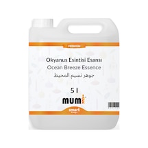 Premium Okyanus Esintisi Mum Esansı 5 Litre Şeffaf