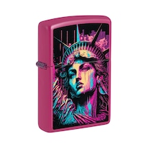 Zippo 49846 American Lady Design Çakmak Çok Renkli