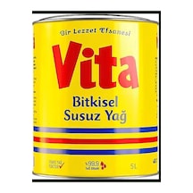 Vita Susuz Margarin 5 Litre Teneke Kutu X2