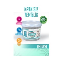 ZeniCat Premium Naturel Bentonit Kedi Kumu 5 L – Özel Solüsyonlu, Parfümsüz, Düşük Toz
