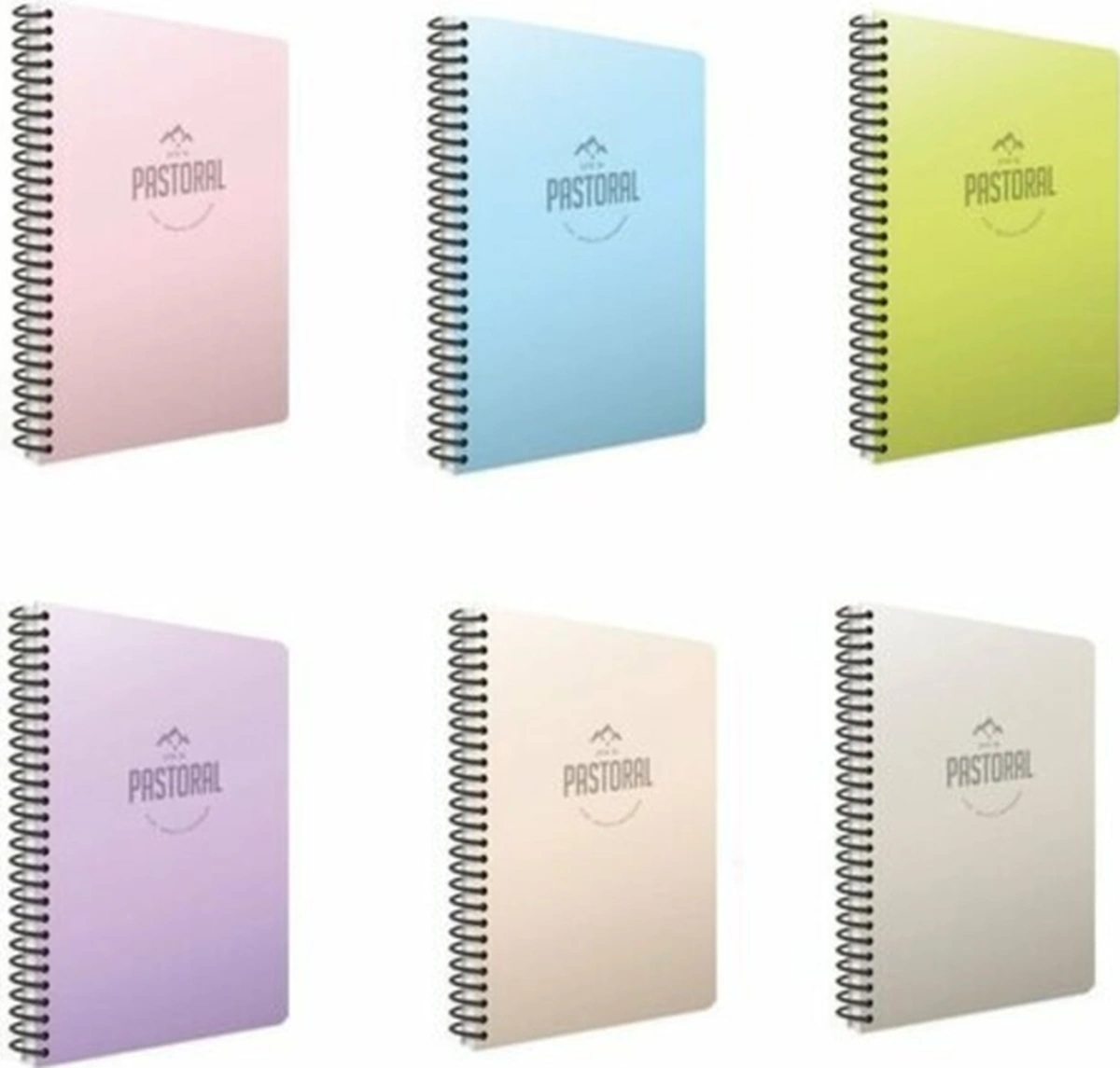 Spiralli Pp.kapak Pastoral Defter A4 72/4 7248 1 Adet