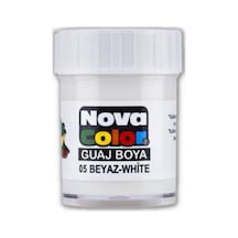 Guaj Boya 25 ml Tek Renk 1 Adet Nova Color Su Bazlı 25 ml Guaj Bo Sarı