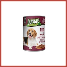 Jungle Köpek Konserve Kuzulu 400gr 1 Adet Erdotıca