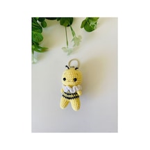Adenya Sepeti Amigurumi Arı Anahtarlık Sarı