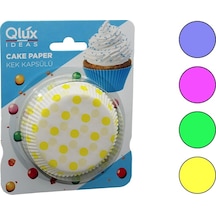 50pcs Turta - Cupcake Kek Kapsül 5468 Çok Renkli