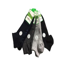 Dündar 12'Li Dikişsiz Bambu Erkek Patik Çorap