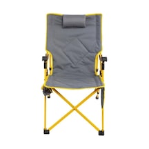 Madfox Flexlounge 3x Katlanabilir Kamp Sandalyesi Steel Mustard Sarı
