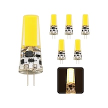 G4 Led Ampül 12 Volt 9 Watt  ( Beyaz ışık ve Sarı ışık) 10 Adet