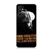 Samsung Galaxy M23 Uyumlu Fatih Sultan Mehmet Han Desenli Silikon Kılıf