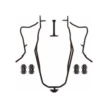 GP Kompozit SYM Jet X 125 2022-2024 Uyumlu Motor Koruma Demiri Siyah