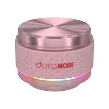 Mufunye Duramobı Hum-pro Taşınabilir Bluetooth Hoparlör: 100+ Hoparlör Bağlantısı, Eq Ayarları, Renkli Işık Efekti, Ip54 Suya Dayanıklı, Pembe