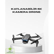 4k Katlanabilir Drone Uzaktan Kontrollü Wi-fi Görüntü Aktarımlı
