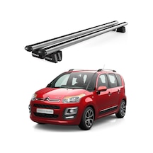 Pençe Citroen C3 Picasso 2007-2017 Uyumlu Gri Ara Atkı Port Bagaj Tavan Barı
