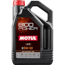 Motul 8100 Power 5W - 50 Sentetik Motor Yağı 5 L
