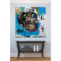 After Jean Michel Basquiat Untitled Kanvas Tablo 60x60