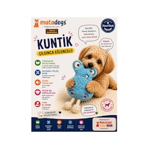 Matadogs Kuntik Peluş , İpli , Sesli Köpek Oyuncağı