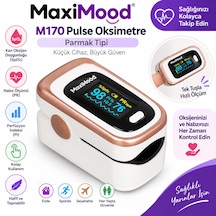 Maximood M170 Pulse Oksimetre Parmak Tipi Oksijen Satürasyon Cihazı