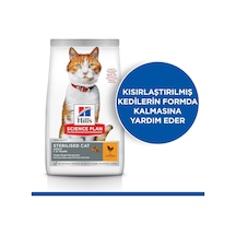 Tr 's Scıence Plan Kısırlaştırılmış Yetişkin Tavuklu Kedi Maması 8+2 Kg