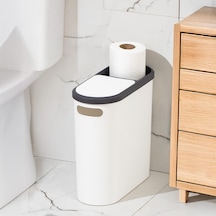 M-325 Çöp Kutusu Banyo Mutfak Çöp Kovası Kapaklı Banyo Çöp Kovası 10 Lt Diğer