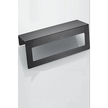 Tasagram Metal Mutfak - Banyo Raflı Havlu Askısı 30 CM Siyah