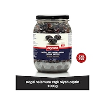 Gemlik Siyah Zeytin Salamura Yağlı 1 Kg 351/410 2xs-3xs