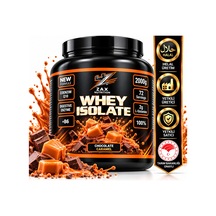 Isolate Whey Caramel B6 Vitamin Desteği 2000 Gr Karamel