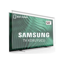 Samsung Uyumlu  58u8000 Tv Ekran Koruyucu - Samsung Uyumlu  58" İnç 147 Ekran Smart Led Koruyucu Ue58u8000fuxtk