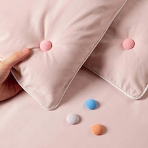 Açık Gri-bağlantı Elemanları Mantar Nevresim Yatak Tokası Tutucu Tutucu Sabitleme Battaniye Ev Sabitleme Levha Yorgan Aksesuarları Klip Şekli