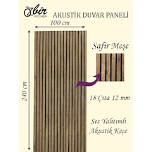 Özbir Mobilya Özbir Mobilya Safir Meşe Akustik Duvar Paneli 100x2
