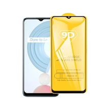 Ally Oppo Realme C21 Full Glue-tempered Cam Ekran Koruyucu- 5775